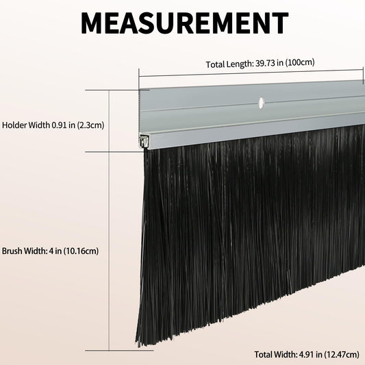 4 inches door brush